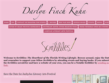 Tablet Screenshot of darlynfinchkuhn.com